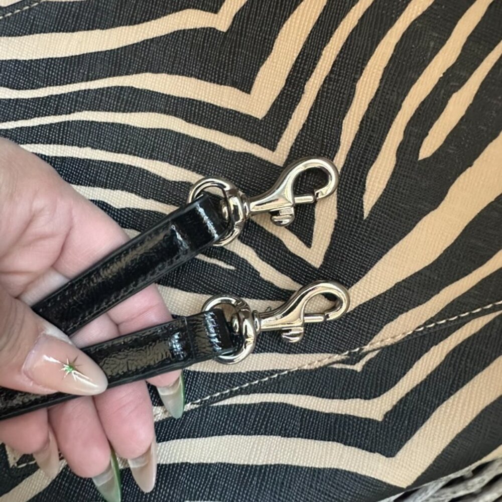 🦓 Coach  Zebra Slim Crossbody Bag - Picture 10 of 10